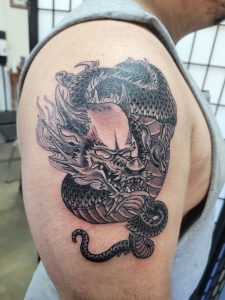 Dragon Tattoo by Oliver